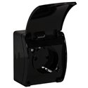 GNIAZDO POJEDYNCZE 2P+Z SCHUKO AQUATIC, IP44, CZARNE, 10 SZT. ORNO GNIAZDO POJEDYNCZE 2P+Z SCHUKO AQUATIC, IP44, CZARNE, 10 SZT. ORNO