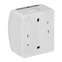 GNIAZDO POJEDYNCZE 2P+Z SCHUKO AQUATIC, IP44, BIAŁE DYMIONE ORNO GNIAZDO POJEDYNCZE 2P+Z SCHUKO AQUATIC, IP44, BIAŁE DYMIONE ORNO