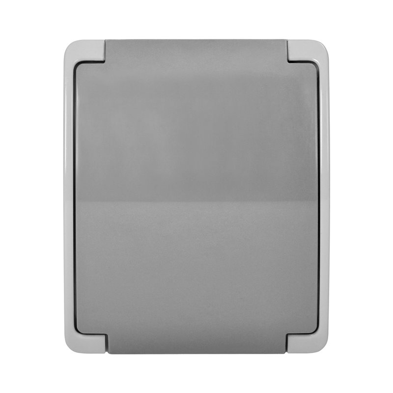 GNIAZDO POJEDYNCZE 2P+Z AQUATIC, IP44, SZARO-GRAFITOWE ORNO GNIAZDO POJEDYNCZE 2P+Z AQUATIC, IP44, SZARO-GRAFITOWE ORNO