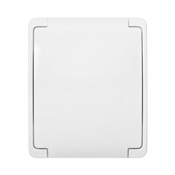 GNIAZDO POJEDYNCZE 2P+Z AQUATIC, IP44, BIAŁE ORNO GNIAZDO POJEDYNCZE 2P+Z AQUATIC, IP44, BIAŁE ORNO