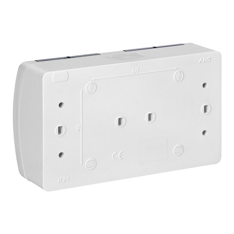 GNIAZDO PODWÓJNE 2X2P+Z AQUATIC, IP44, BIAŁE DYMIONE ORNO GNIAZDO PODWÓJNE 2X2P+Z AQUATIC, IP44, BIAŁE DYMIONE ORNO
