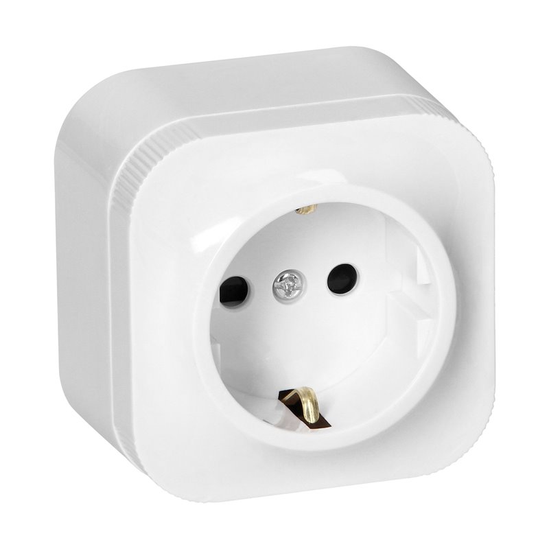 GNIAZDO POJEDYNCZE TODO 2P+Z SCHUKO IP20, BIAŁY,10 SZT. ORNO GNIAZDO POJEDYNCZE TODO 2P+Z SCHUKO IP20, BIAŁY,10 SZT. ORNO