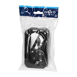 TODO GNIAZDO PODWÓJNE 2X2P+Z, 16A/230VAC, IP20,SCHUKO,CZARNE ORNO TODO GNIAZDO PODWÓJNE 2X2P+Z, 16A/230VAC, IP20,SCHUKO,CZARNE ORNO