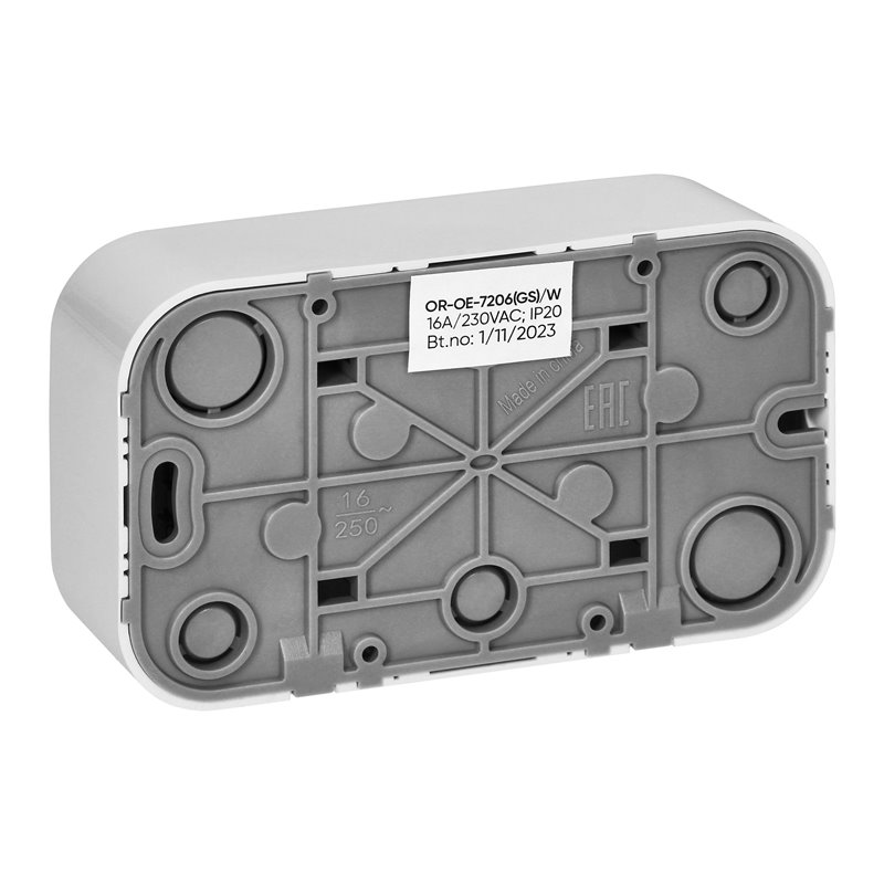 TODO GNIAZDO PODWÓJNE 2X2P+Z, 16A/230VAC, IP20,SCHUKO,BIAŁE ORNO TODO GNIAZDO PODWÓJNE 2X2P+Z, 16A/230VAC, IP20,SCHUKO,BIAŁE ORNO