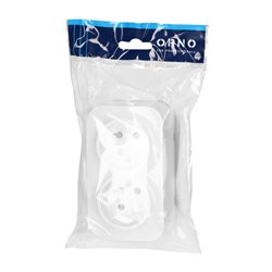 TODO GNIAZDO PODWÓJNE 2X2P+Z, 16A/230VAC, IP20, BIAŁE ORNO TODO GNIAZDO PODWÓJNE 2X2P+Z, 16A/230VAC, IP20, BIAŁE ORNO