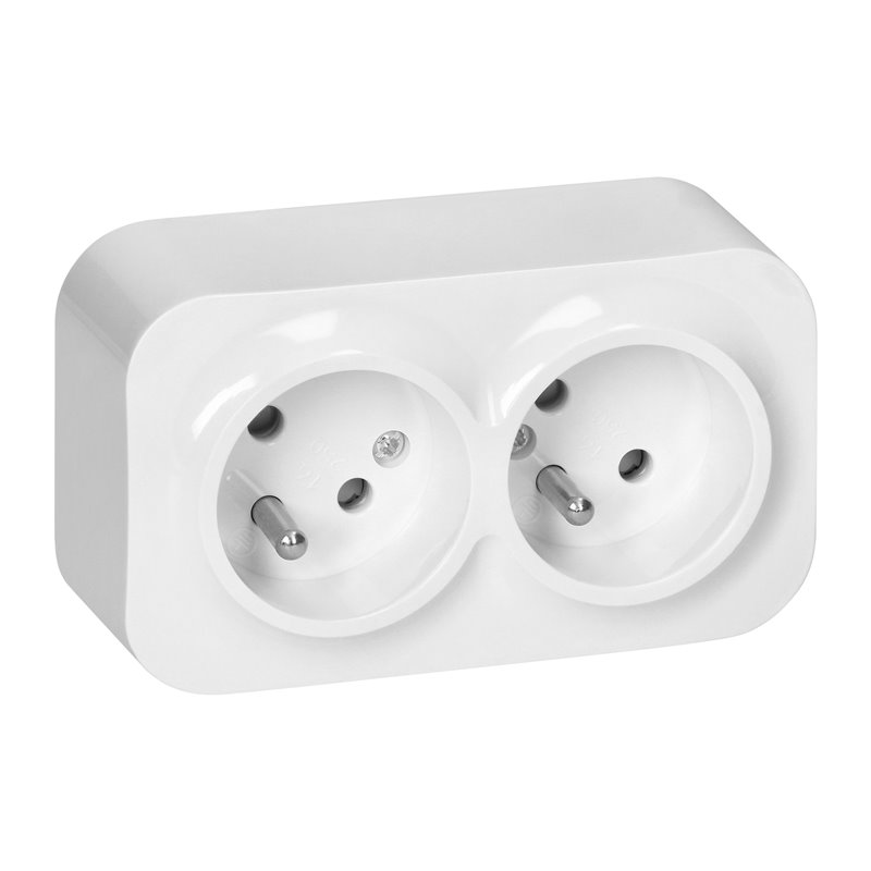 TODO GNIAZDO PODWÓJNE 2X2P+Z, 16A/230VAC, IP20, BIAŁE 10 SZTUK ORNO TODO GNIAZDO PODWÓJNE 2X2P+Z, 16A/230VAC, IP20, BIAŁE 10 SZTUK ORNO