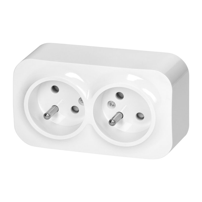 TODO GNIAZDO PODWÓJNE 2X2P+Z, 16A/230VAC, IP20, BIAŁE 10 SZTUK ORNO TODO GNIAZDO PODWÓJNE 2X2P+Z, 16A/230VAC, IP20, BIAŁE 10 SZTUK ORNO