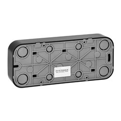 GNIAZDO POTRÓJNE TODO 2P+Z SCHUKO IP20, 16A, 230V AC, CZARNY ORNO GNIAZDO POTRÓJNE TODO 2P+Z SCHUKO IP20, 16A, 230V AC, CZARNY ORNO