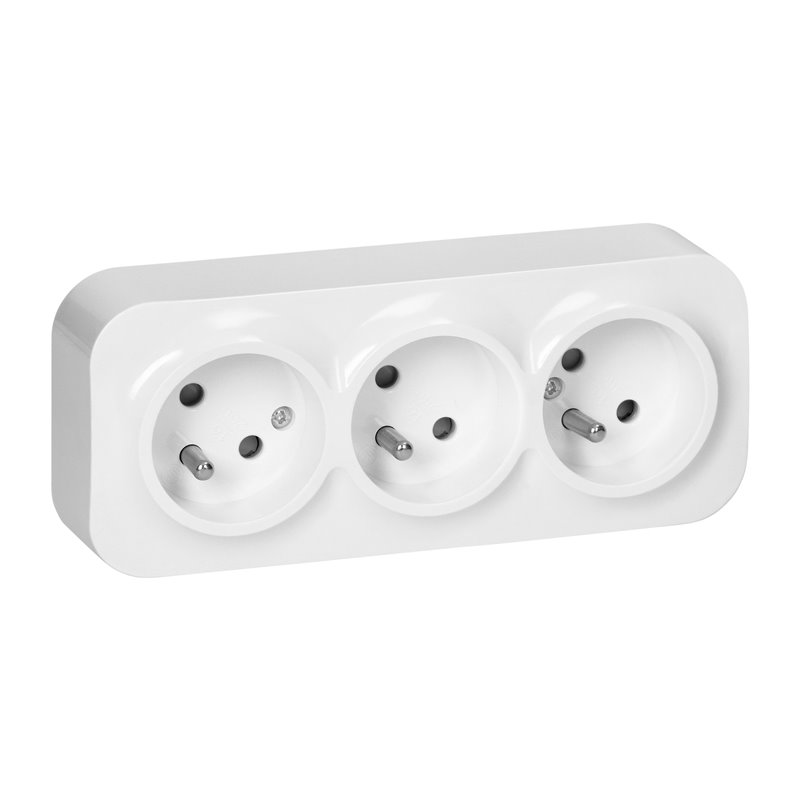 GNIAZDO POTRÓJNE TODO 2P+Z IP20, 16A, 230V AC, BIAŁY, 10 SZTUK ORNO GNIAZDO POTRÓJNE TODO 2P+Z IP20, 16A, 230V AC, BIAŁY, 10 SZTUK ORNO