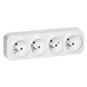 GNIAZDO POCZWÓRNE TODO 2P+Z IP20, 16A, 230V AC, BIAŁY, 8 SZTUK ORNO GNIAZDO POCZWÓRNE TODO 2P+Z IP20, 16A, 230V AC, BIAŁY, 8 SZTUK ORNO
