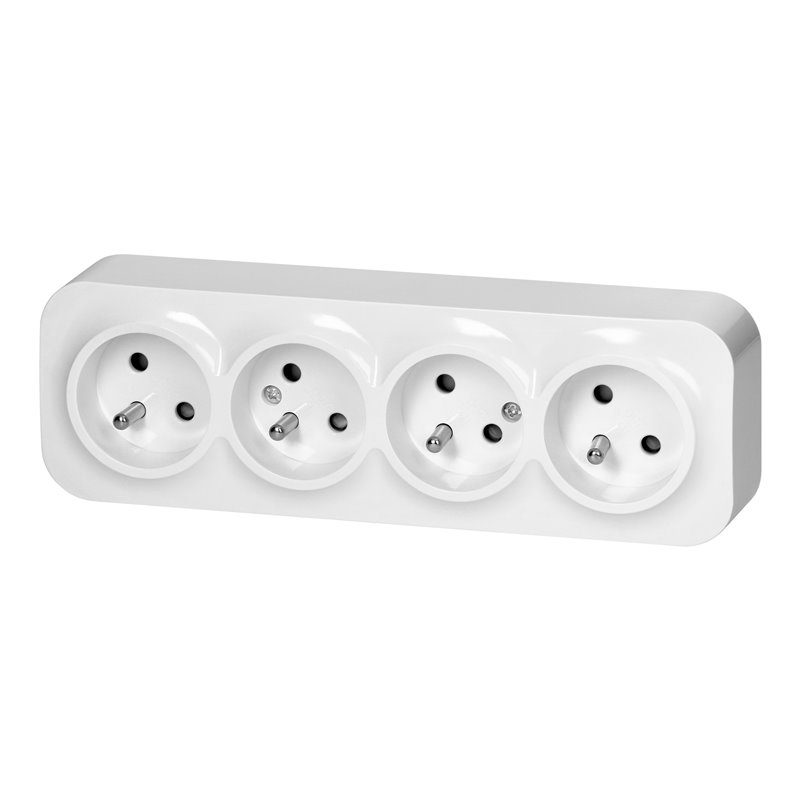 GNIAZDO POCZWÓRNE TODO 2P+Z IP20, 16A, 230V AC, BIAŁY, 8 SZTUK ORNO GNIAZDO POCZWÓRNE TODO 2P+Z IP20, 16A, 230V AC, BIAŁY, 8 SZTUK ORNO