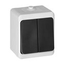 ŁĄCZNIK ŚWIECZNIKOWY AQUATIC MINI IP 54 BIAŁO-CZARNY ORNO ŁĄCZNIK ŚWIECZNIKOWY AQUATIC MINI IP 54 BIAŁO-CZARNY ORNO
