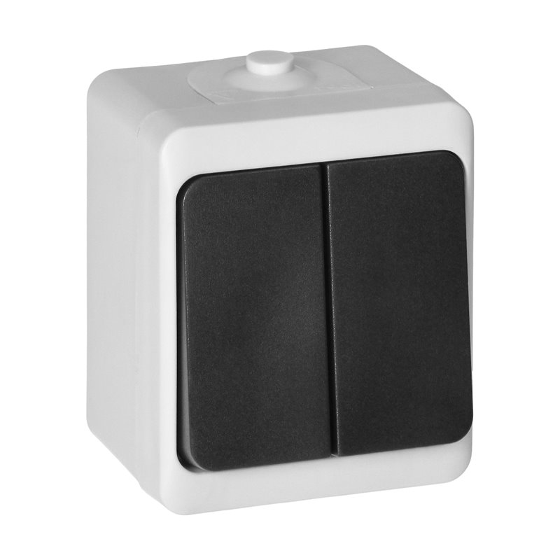 ŁĄCZNIK ŚWIECZNIKOWY AQUATIC MINI IP 54 BIAŁO-CZARNY ORNO ŁĄCZNIK ŚWIECZNIKOWY AQUATIC MINI IP 54 BIAŁO-CZARNY ORNO