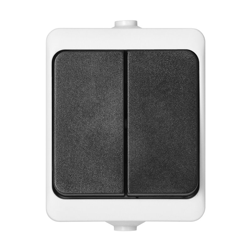 ŁĄCZNIK ŚWIECZNIKOWY AQUATIC MINI IP 54 BIAŁO-CZARNY ORNO ŁĄCZNIK ŚWIECZNIKOWY AQUATIC MINI IP 54 BIAŁO-CZARNY ORNO