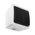 ŁĄCZNIK DWUBIEGUNOWY AQUATIC MINI IP 54 BIAŁO-CZARNY, 10 SZTUK ORNO ŁĄCZNIK DWUBIEGUNOWY AQUATIC MINI IP 54 BIAŁO-CZARNY, 10 SZTUK ORNO