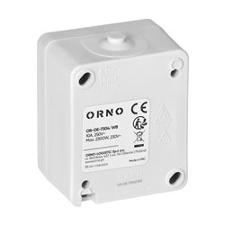 PRZYCISK DZWONEK AQUATIC MINI IP 54 BIAŁO-CZARNY ORNO PRZYCISK DZWONEK AQUATIC MINI IP 54 BIAŁO-CZARNY ORNO