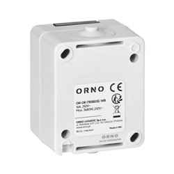 GNIAZDO POJEDYŃCZE 2P+Z SCHUKO AQUATIC MINI IP 54 BIAŁO-CZARNE ORNO GNIAZDO POJEDYŃCZE 2P+Z SCHUKO AQUATIC MINI IP 54 BIAŁO-CZARNE ORNO