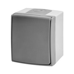 GNIAZDO POJEDYŃCZE 2P+Z SCHUKO AQUATIC PRO IP 55 SZARO-GRAFITOWE ORNO GNIAZDO POJEDYŃCZE 2P+Z SCHUKO AQUATIC PRO IP 55 SZARO-GRAFITOWE ORNO