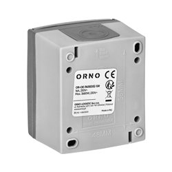 GNIAZDO POJEDYŃCZE 2P+Z SCHUKO AQUATIC PRO IP 55 SZARO-GRAFITOWE ORNO GNIAZDO POJEDYŃCZE 2P+Z SCHUKO AQUATIC PRO IP 55 SZARO-GRAFITOWE ORNO
