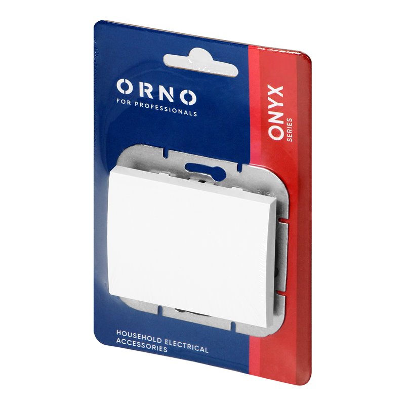 ŁĄCZNIK P/T JEDNOBIEGUNOWY ONYX, 10A, 250V, WP-1O, BIAŁY ORNO ŁĄCZNIK P/T JEDNOBIEGUNOWY ONYX, 10A, 250V, WP-1O, BIAŁY ORNO