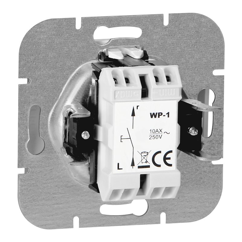 ŁĄCZNIK P/T JEDNOBIEGUNOWY ONYX, 10A, 250V, WP-1O, BIAŁY ORNO ŁĄCZNIK P/T JEDNOBIEGUNOWY ONYX, 10A, 250V, WP-1O, BIAŁY ORNO