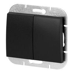 ŁĄCZNIK P/T ŚWIECZNIKOWY ONYX, 10A, 250V, WP-2O, CZARNY ORNO ŁĄCZNIK P/T ŚWIECZNIKOWY ONYX, 10A, 250V, WP-2O, CZARNY ORNO