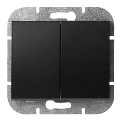 ŁĄCZNIK P/T ŚWIECZNIKOWY ONYX, 10A, 250V, WP-2O, CZARNY ORNO ŁĄCZNIK P/T ŚWIECZNIKOWY ONYX, 10A, 250V, WP-2O, CZARNY ORNO