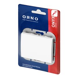 ŁĄCZNIK P/T SCHODOWY ONYX, 10A, 250V, WP-5O, BIAŁY ORNO ŁĄCZNIK P/T SCHODOWY ONYX, 10A, 250V, WP-5O, BIAŁY ORNO