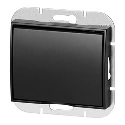 GNIAZDO POJEDYNCZE P/T 2P+Z BRYZGOSZCZELNE Z KLAPKĄ ONYX, 16A, 250V, PT-16OH, CZARNY ORNO GNIAZDO POJEDYNCZE P/T 2P+Z BRYZGOSZCZELNE Z KLAPKĄ ONYX, 16A, 250V, PT-16OH, CZARNY ORNO