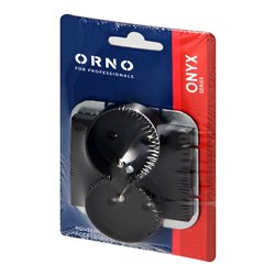 GNIAZDO PODWÓJNE P/T 2X2P+Z ONYX, 16A, 250V, PT-6OR, CZARNY ORNO GNIAZDO PODWÓJNE P/T 2X2P+Z ONYX, 16A, 250V, PT-6OR, CZARNY ORNO