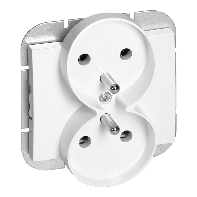 GNIAZDO PODWÓJNE P/T 2X2P+Z ONYX, 16A, 250V, PT-6OR, BIAŁY ORNO GNIAZDO PODWÓJNE P/T 2X2P+Z ONYX, 16A, 250V, PT-6OR, BIAŁY ORNO