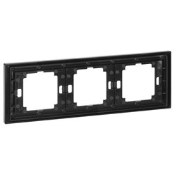 RAMKA POTRÓJNA ONYX, RA-3O, CZARNY ORNO RAMKA POTRÓJNA ONYX, RA-3O, CZARNY ORNO