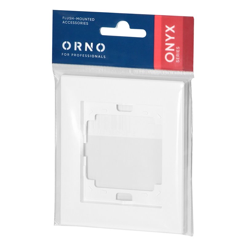 RAMKA POJEDYNCZA ONYX, RA-1O, BIAŁY ORNO RAMKA POJEDYNCZA ONYX, RA-1O, BIAŁY ORNO