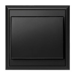 ŁĄCZNIK P/T JEDNOBIEGUNOWY LUNA, 10A, 250V, WP-1L, CZARNY ORNO ŁĄCZNIK P/T JEDNOBIEGUNOWY LUNA, 10A, 250V, WP-1L, CZARNY ORNO