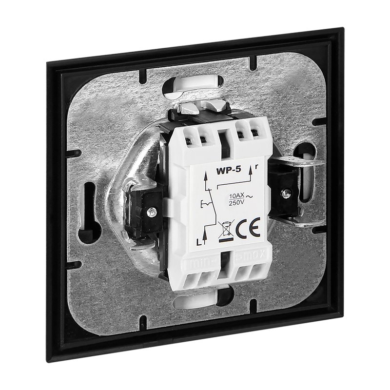 ŁĄCZNIK P/T SCHODOWY LUNA, 10A, 250V, WP-5L, CZARNY/ZŁOTY ORNO ŁĄCZNIK P/T SCHODOWY LUNA, 10A, 250V, WP-5L, CZARNY/ZŁOTY ORNO