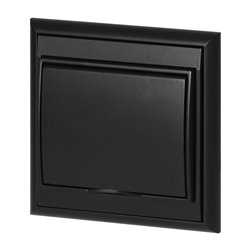 GNIAZDO POJEDYNCZE P/T 2P+Z, BRYZGOSZCZELNE Z KLAPKĄ LUNA, 16A, 250V, PT-16LH, CZARNY ORNO GNIAZDO POJEDYNCZE P/T 2P+Z, BRYZGOSZCZELNE Z KLAPKĄ LUNA, 16A, 250V, PT-16LH, CZARNY ORNO