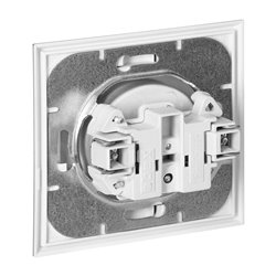 GNIAZDO POJEDYNCZE P/T 2P+Z LUNA, 16A, 250V, PT-16L, SREBRNY ORNO GNIAZDO POJEDYNCZE P/T 2P+Z LUNA, 16A, 250V, PT-16L, SREBRNY ORNO