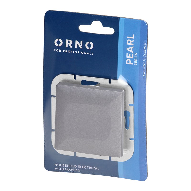 ŁĄCZNIK P/T JEDNOBIEGUNOWY PEARL, 10A, 250V, WP-1P, ANTRACYT ORNO ŁĄCZNIK P/T JEDNOBIEGUNOWY PEARL, 10A, 250V, WP-1P, ANTRACYT ORNO