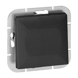 ŁĄCZNIK P/T JEDNOBIEGUNOWY PEARL, 10A, 250V, WP-1P, CZARNY ORNO ŁĄCZNIK P/T JEDNOBIEGUNOWY PEARL, 10A, 250V, WP-1P, CZARNY ORNO