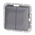 ŁĄCZNIK P/T ŚWIECZNIKOWY PEARL, 10A, 250V, WP-2P, ANTRACYT ORNO ŁĄCZNIK P/T ŚWIECZNIKOWY PEARL, 10A, 250V, WP-2P, ANTRACYT ORNO