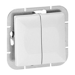 ŁĄCZNIK ŚWIECZNIKOWY P/T Z PODŚWIELENIEM PEARL, 10A, 250V, WP-2P/S, BIAŁY ORNO ŁĄCZNIK ŚWIECZNIKOWY P/T Z PODŚWIELENIEM PEARL, 10A, 250V, WP-2P/S, BIAŁY ORNO