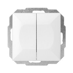 ŁĄCZNIK P/T SCHODOWY PODWÓJNY PEARL, 10A, 250V, WP-2/5P, BIAŁY ORNO ŁĄCZNIK P/T SCHODOWY PODWÓJNY PEARL, 10A, 250V, WP-2/5P, BIAŁY ORNO