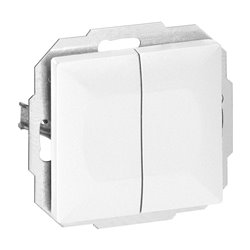 ŁĄCZNIK P/T SCHODOWY PODWÓJNY PEARL, 10A, 250V, WP-2/5P, BIAŁY ORNO ŁĄCZNIK P/T SCHODOWY PODWÓJNY PEARL, 10A, 250V, WP-2/5P, BIAŁY ORNO