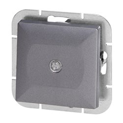 ŁĄCZNIK KRZYŻOWY P/T Z PODŚWIETLENIEM PEARL, WP-8P/S, ANTRACYT ORNO ŁĄCZNIK KRZYŻOWY P/T Z PODŚWIETLENIEM PEARL, WP-8P/S, ANTRACYT ORNO