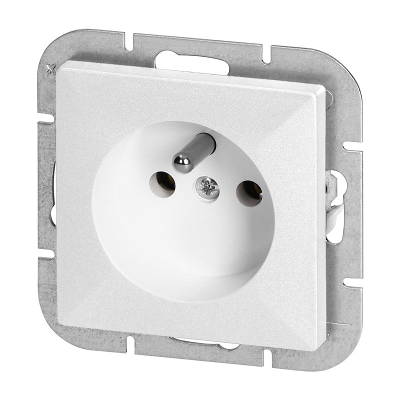 GNIAZDO POJEDYNCZE P/T 2P+Z PEARL, 16A, 250V, PT-16P, BIAŁY ORNO GNIAZDO POJEDYNCZE P/T 2P+Z PEARL, 16A, 250V, PT-16P, BIAŁY ORNO