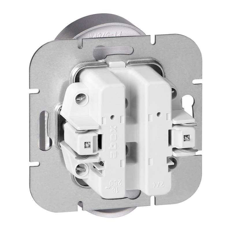 GNIAZDO PODWÓJNE P/T 2X2P+Z PEARL, 16A, 250V, PT-6 PR, ANTRACYT ORNO GNIAZDO PODWÓJNE P/T 2X2P+Z PEARL, 16A, 250V, PT-6 PR, ANTRACYT ORNO