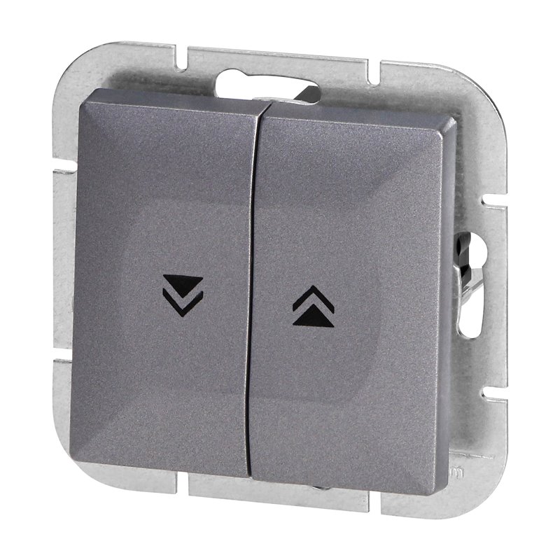 ŁĄCZNIK ROLETOWY P/T PEARL, 10A, 250V, WP-10P, ANTRACYT ORNO ŁĄCZNIK ROLETOWY P/T PEARL, 10A, 250V, WP-10P, ANTRACYT ORNO
