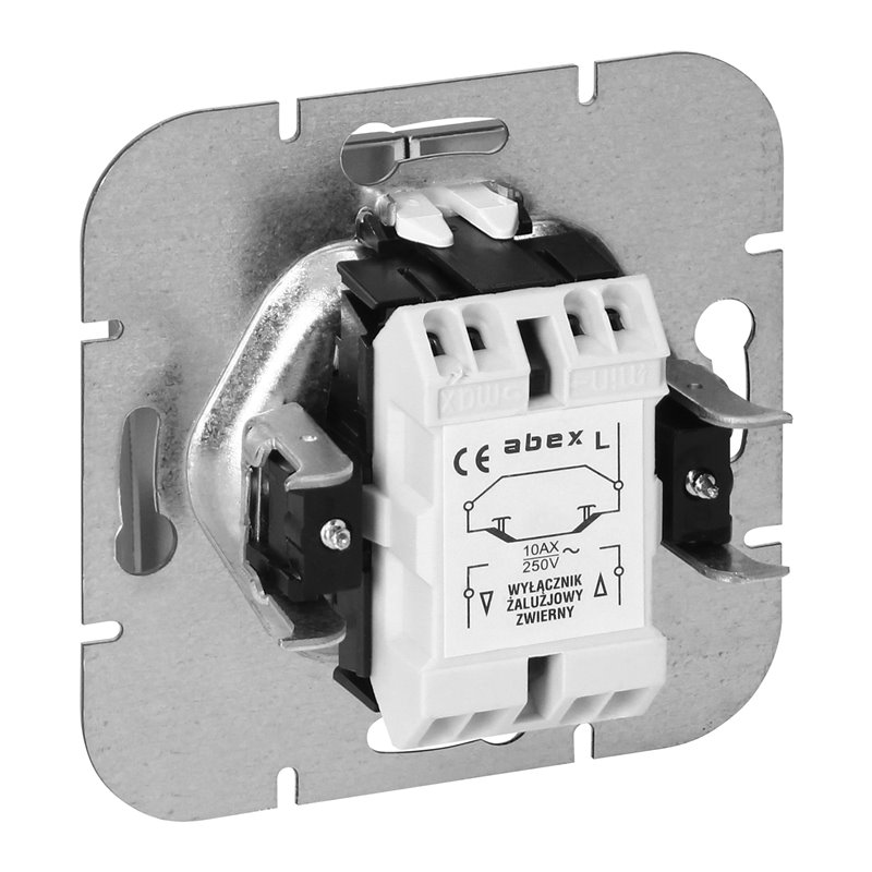 ŁĄCZNIK ROLETOWY P/T PEARL, 10A, 250V, WP-10P, ANTRACYT ORNO ŁĄCZNIK ROLETOWY P/T PEARL, 10A, 250V, WP-10P, ANTRACYT ORNO