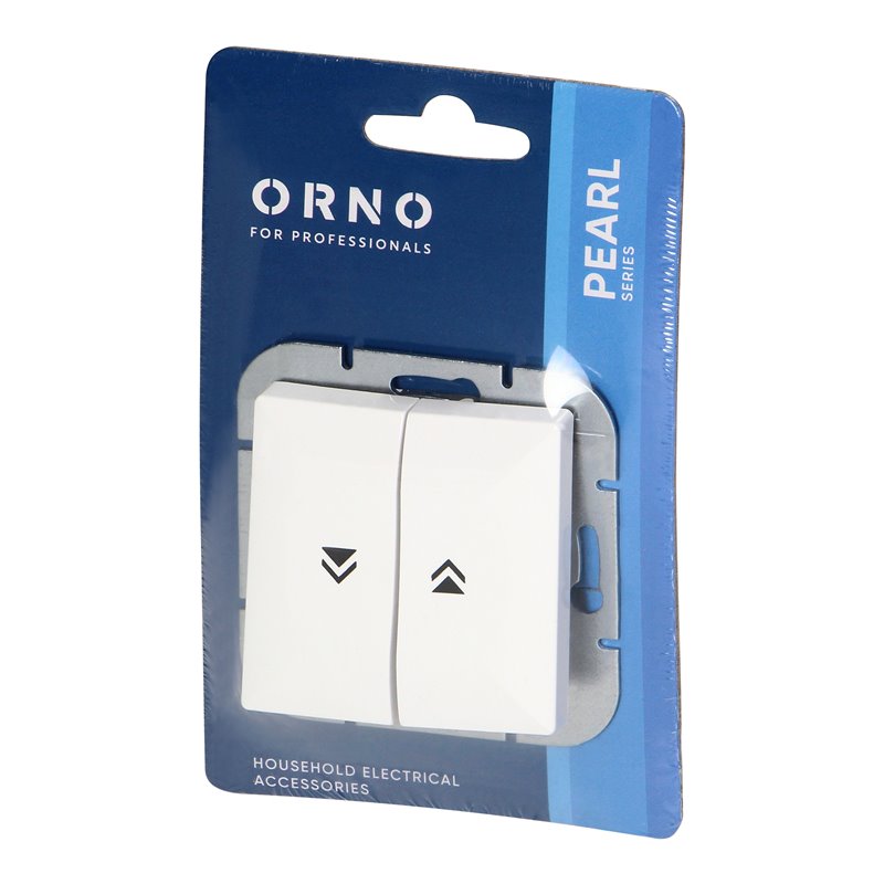 ŁĄCZNIK ROLETOWY P/T PEARL, 10A, 250V, WP-10P, BIAŁY ORNO ŁĄCZNIK ROLETOWY P/T PEARL, 10A, 250V, WP-10P, BIAŁY ORNO