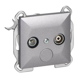 GNIAZDO ABONENCKIE "RTV" PEARL, 1,5DBT, GAP-P/K, ANTRACYT ORNO GNIAZDO ABONENCKIE "RTV" PEARL, 1,5DBT, GAP-P/K, ANTRACYT ORNO